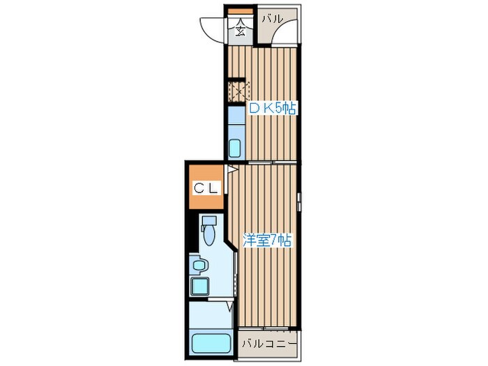 シャルール・エイトの物件間取画像