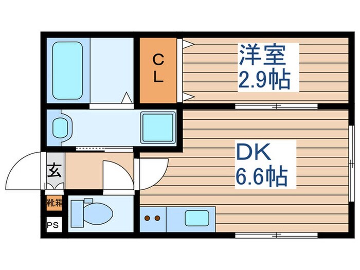 カーサミーア仙台Ⅰの物件間取画像