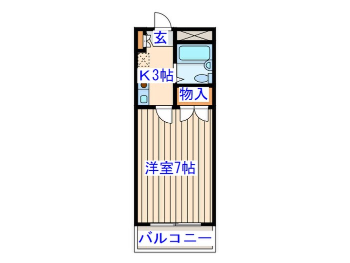 Cannon東照宮の物件間取画像