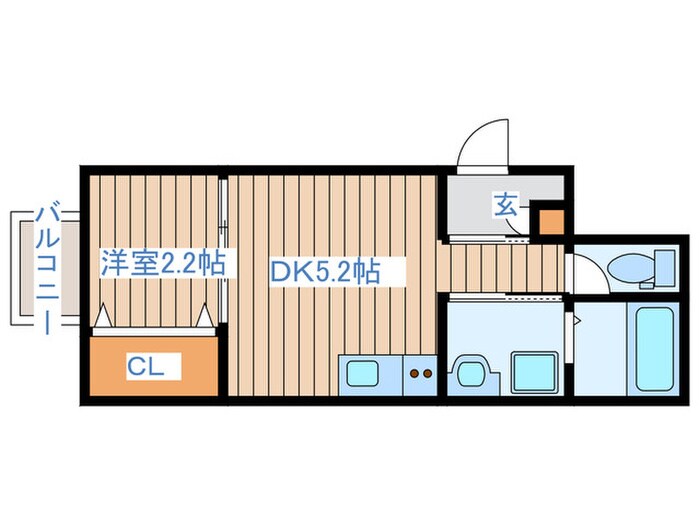 仮）南小泉１丁目アパートＡの物件間取画像