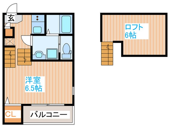 comodo高砂の物件間取画像