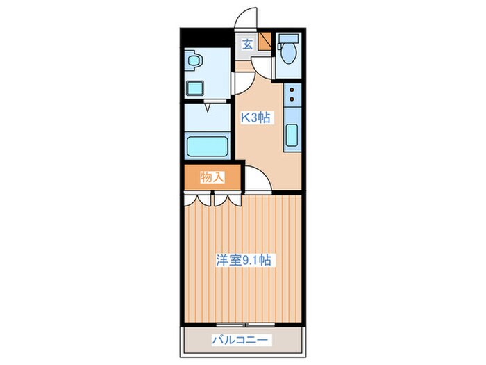 セレッソの物件間取画像