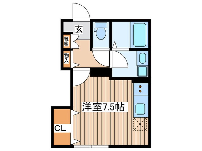 アーバンコート勾当台の物件間取画像