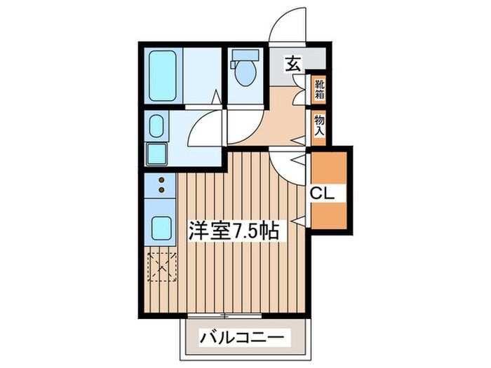 アーバンコート勾当台の物件間取画像