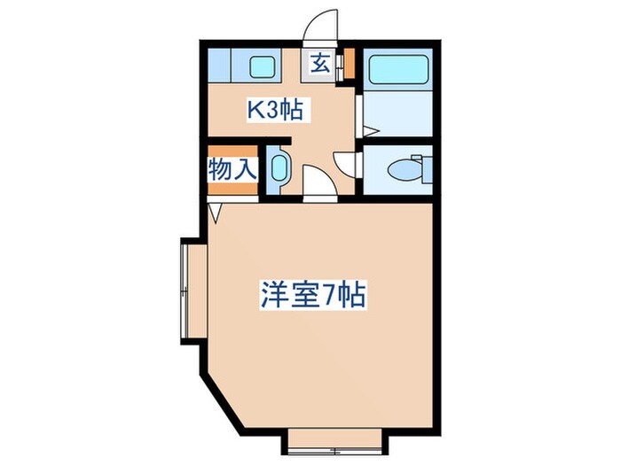 プランド河原町の物件間取画像