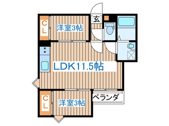 REGALEST　karos　宮城野原の物件間取画像