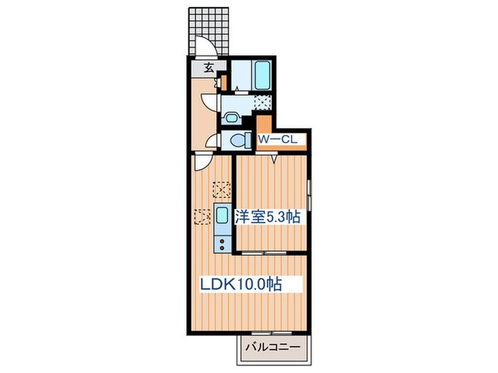ソルトハウスの物件間取画像