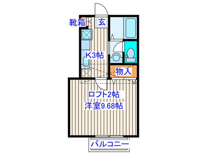 コリ－ヌ南光台Ⅰの物件間取画像