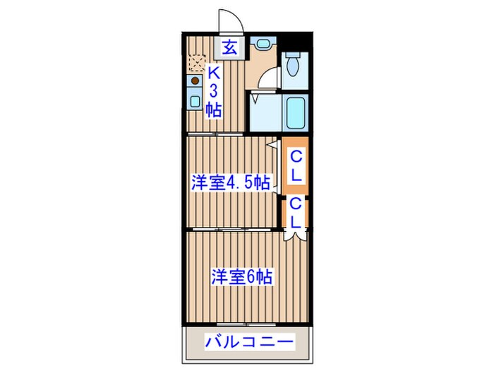 物件間取画像