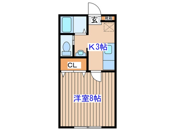 ルージュ１番館の物件間取画像