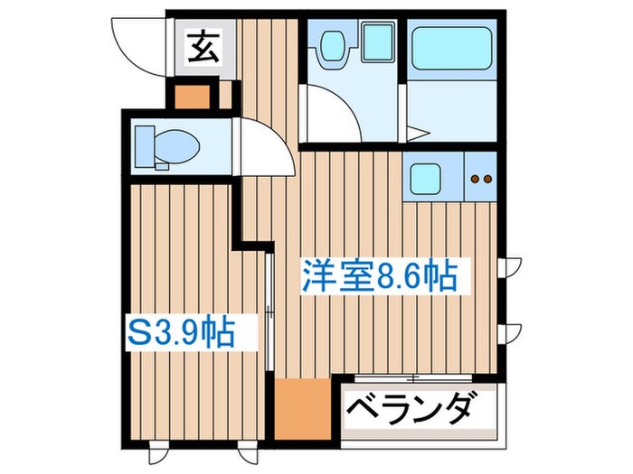 物件間取画像