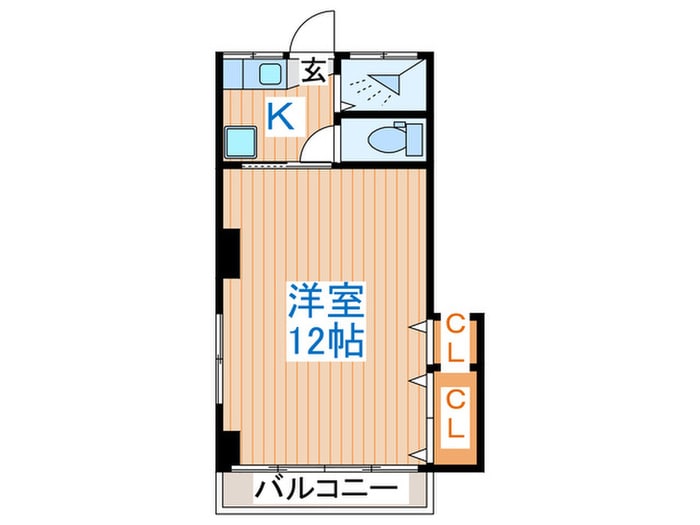 辰巳ビルの物件間取画像