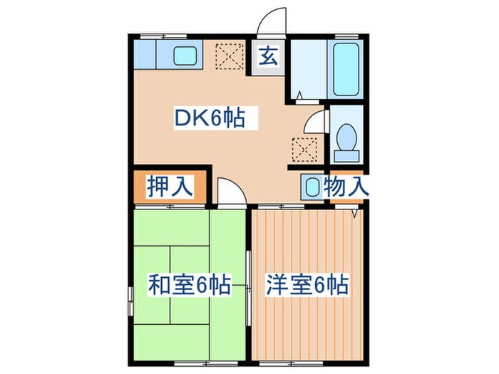 物件間取画像