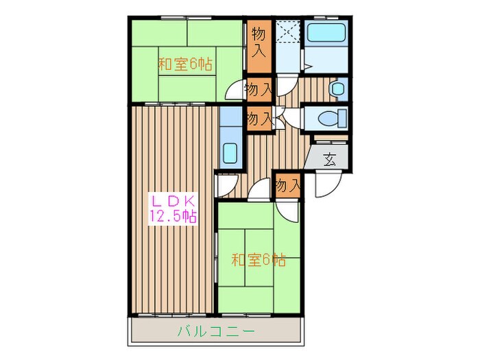 ファミ－ルさいせいの物件間取画像