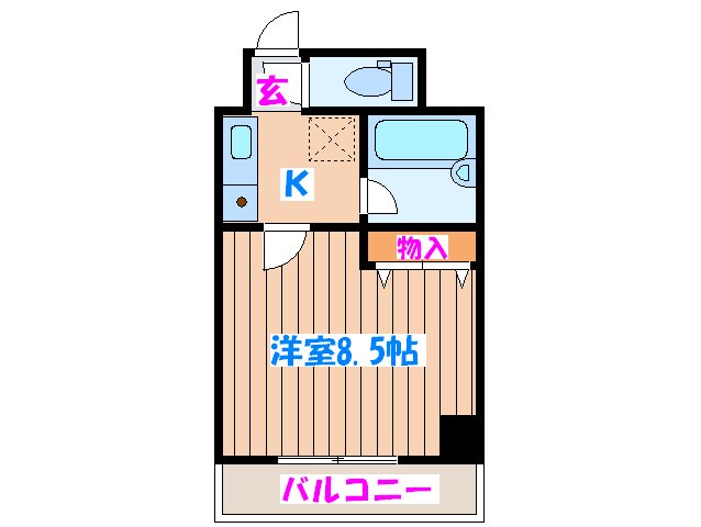 物件間取画像