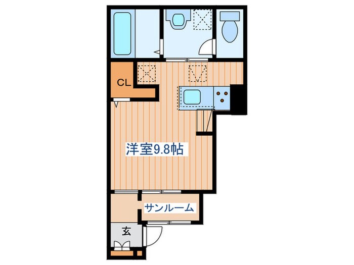 アンシェルの物件間取画像