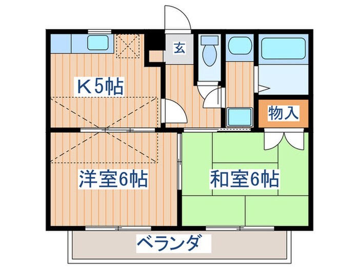 石川館の物件間取画像