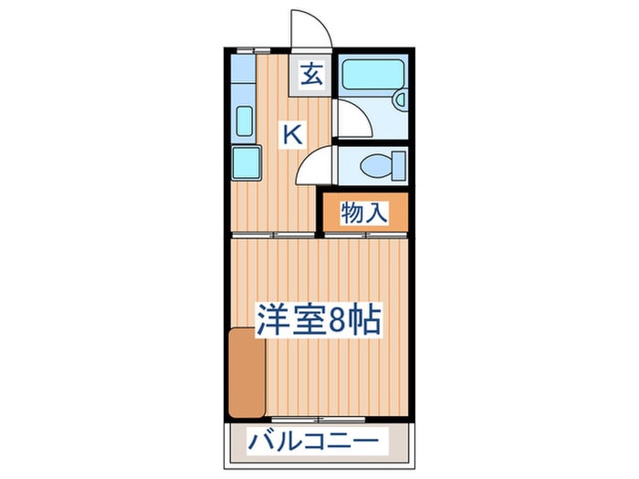 ３１５サ－ティの物件間取画像