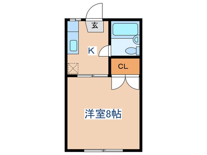 東仙台ハイツの物件間取画像