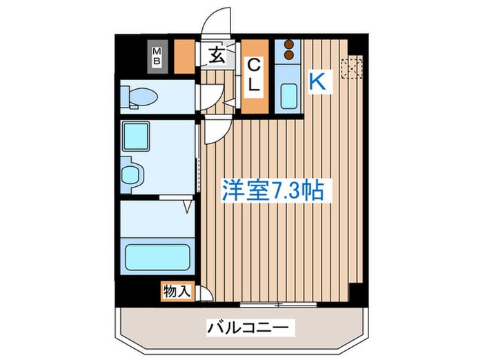 ラピス雨宮の物件間取画像