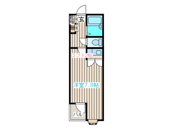 グランビュ－歩坂の物件間取画像