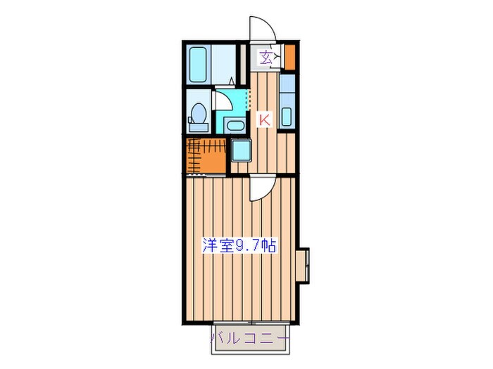 シャローム南光台の物件間取画像