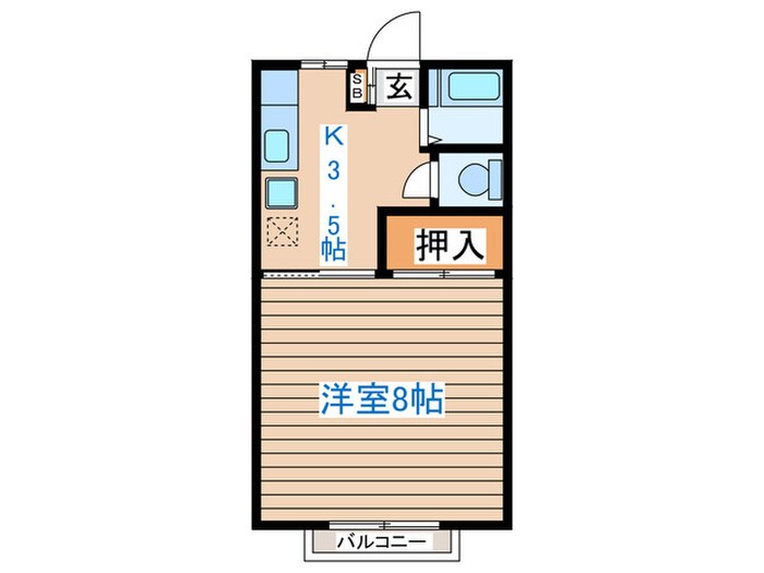 物件間取画像