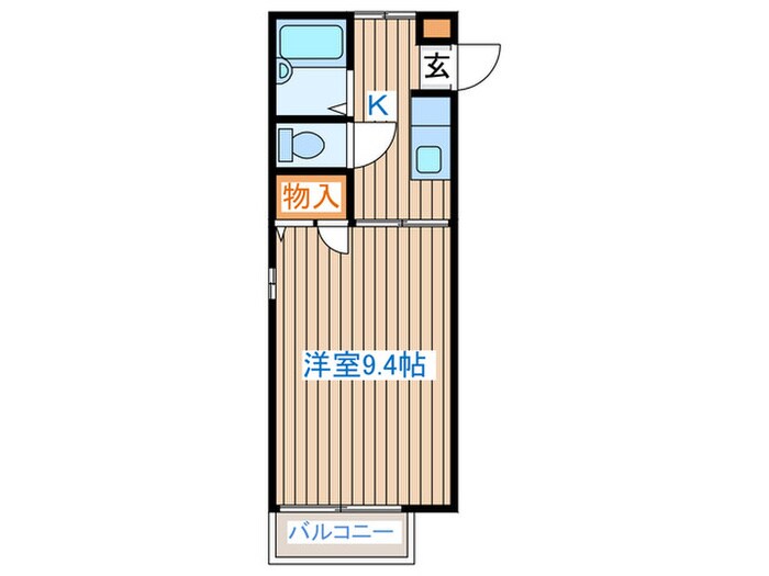 サンライト福田町（西）の物件間取画像