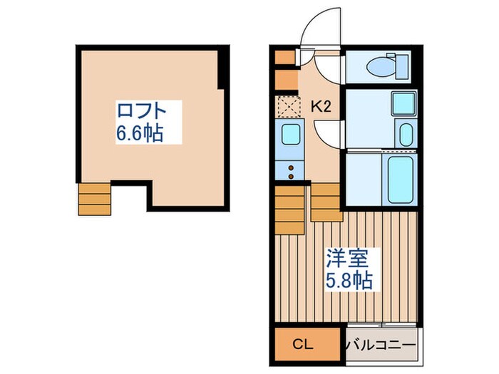 ヴィレッタ3110の物件間取画像