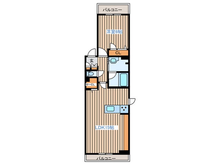 APAISER　BLANCの物件間取画像