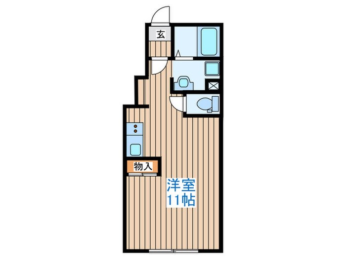 AP杜　愛子東の物件間取画像