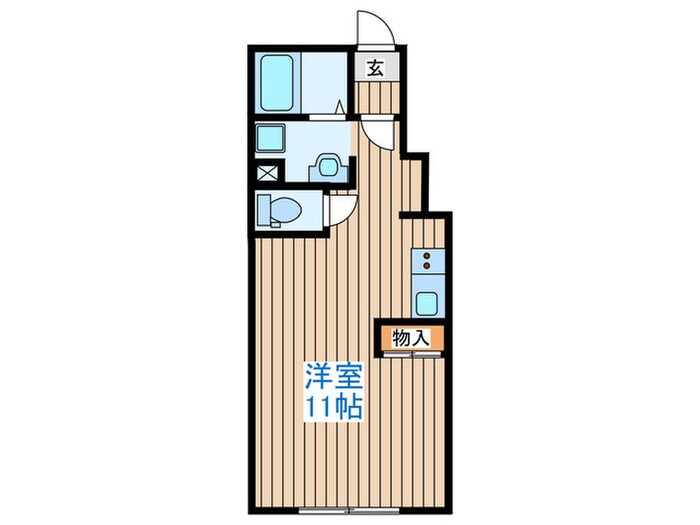 AP杜　愛子東の物件間取画像