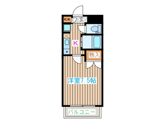 Cadog Lilyの物件間取画像