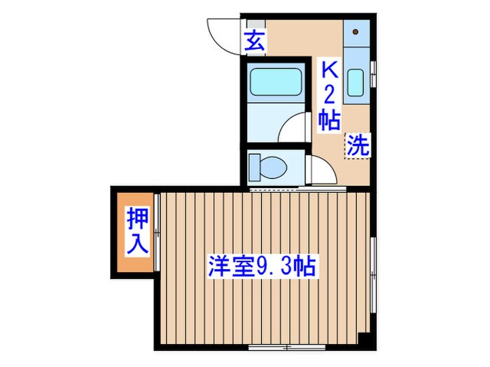 物件間取画像