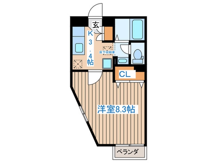 ＡＢＩＴＡＴＯ台原の物件間取画像