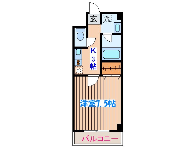 ハイツよつばの物件間取画像