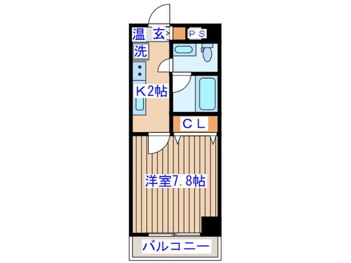 Ｉｎ－Ｔｏｗｎｅｒ二日町の物件間取画像