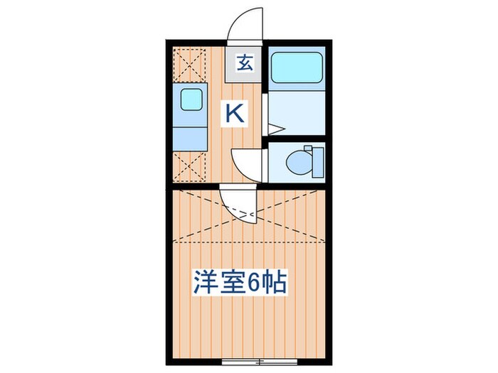 ハイネス一高南の物件間取画像