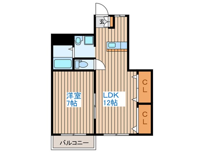 スプリングヴィラ桜ヶ丘の物件間取画像