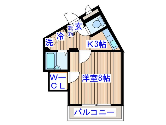 第２Ｔ．Ｔ．コーポの物件間取画像