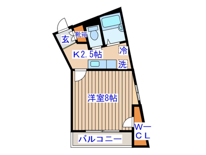 第２Ｔ．Ｔ．コーポの物件間取画像