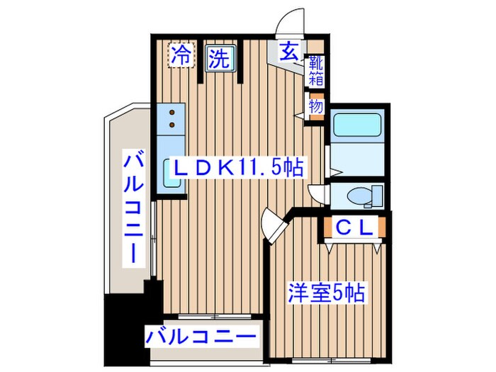 オハナラニ一番町ビルの物件間取画像