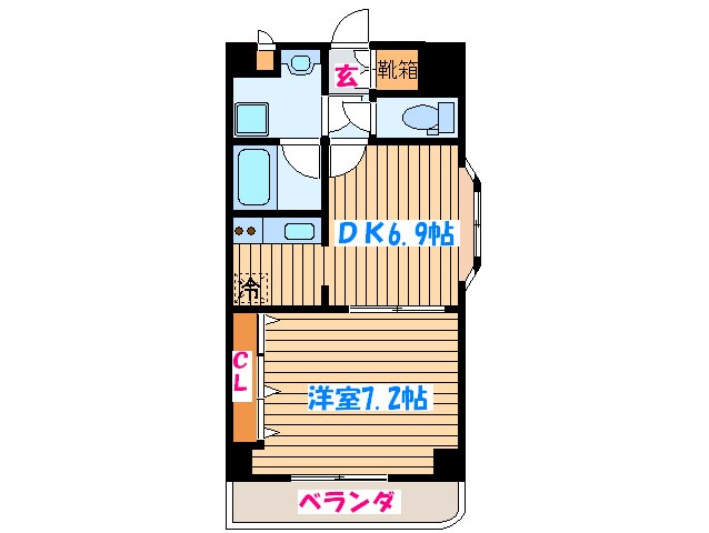 サ－ティラブの物件間取画像