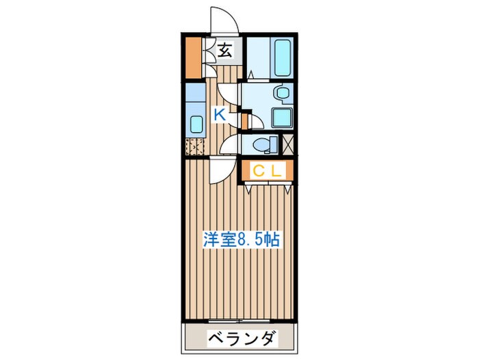 リビングステージ広瀬川の物件間取画像