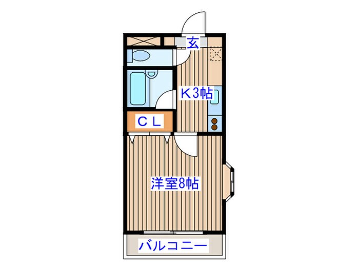 ラ･ルミエ－ル黒松の物件間取画像