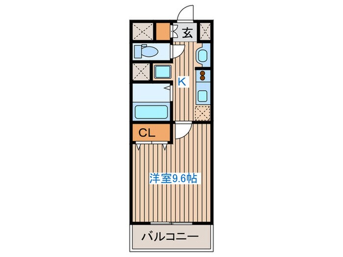 レジディア榴岡公園の物件間取画像