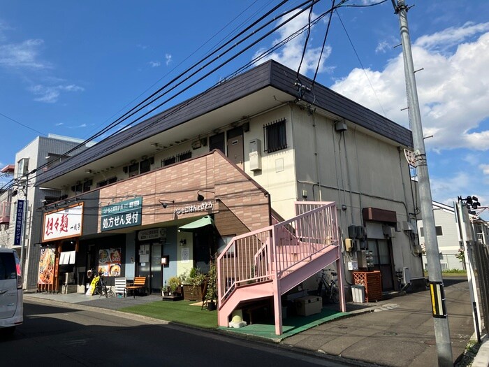 ハマダハイツの物件外観写真