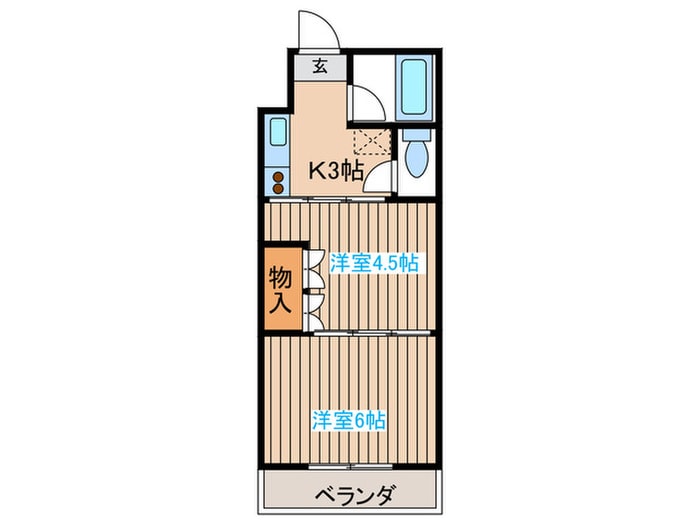 シャングリラ高松の物件間取画像