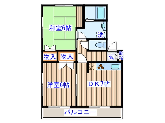 ケントハウス　マンセー原町の物件間取画像