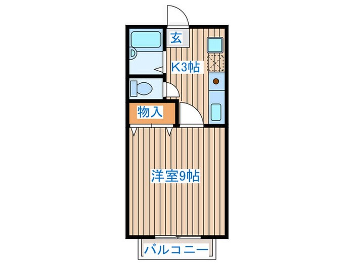 ハイツ・ロックラ－ジＡの物件間取画像